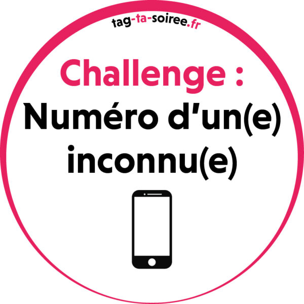 Challenge : Numéro d'un(e) inconnu(e)
