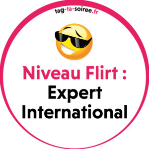 Niveau flirt : expert international
