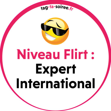 Niveau flirt : expert international