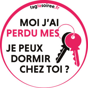 Moi j’ai perdu mes clés… je peux dormir chez toi ?