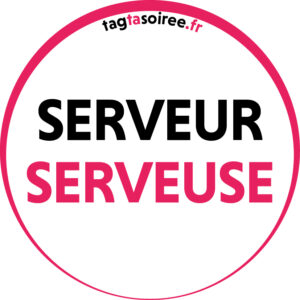 Serveur - Serveuse