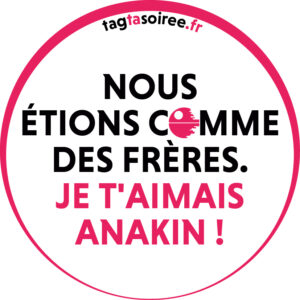 Nous étions comme des frères. Je t'aimais Anakin