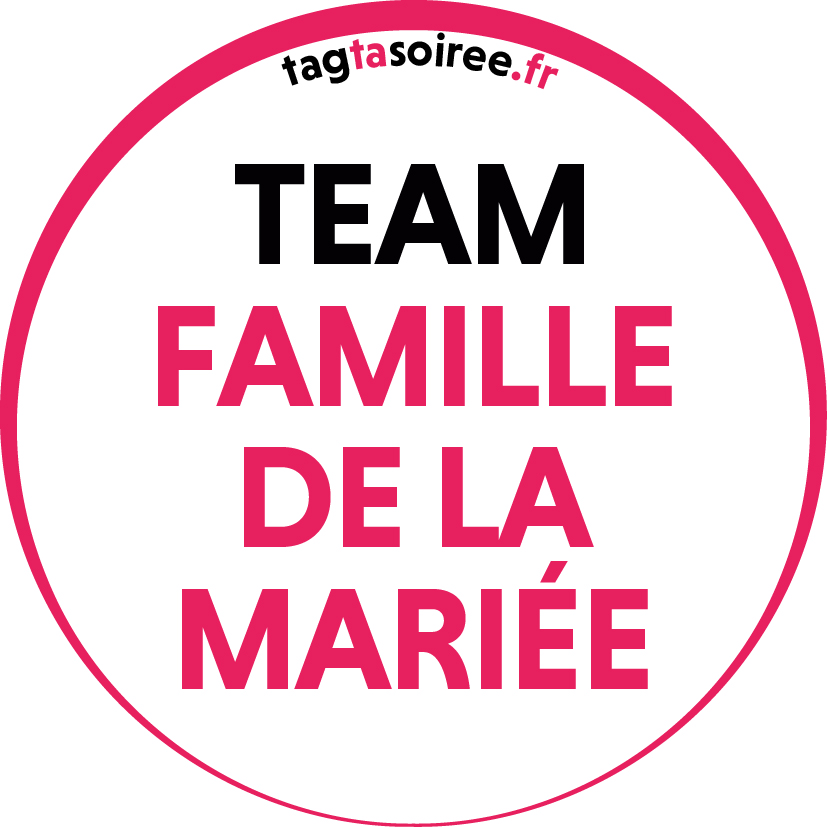Team famille de la mariée
