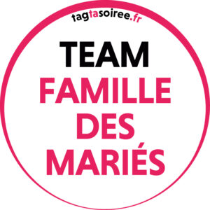 Team famille des mariés