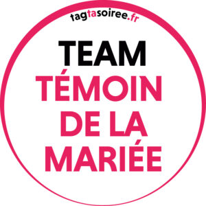 Team témoin de la mariée