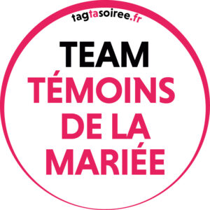 Team témoins de la mariée